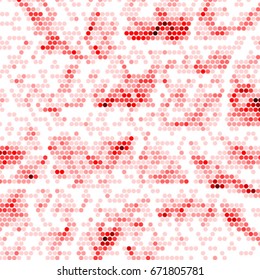 Spotted halftone grunge vector line background. Abstract colorful illustration background. Grunge grid polka dot background pattern