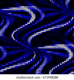 Spotted halftone grunge vector line background. Abstract colorful illustration background. Grunge grid polka dot background pattern