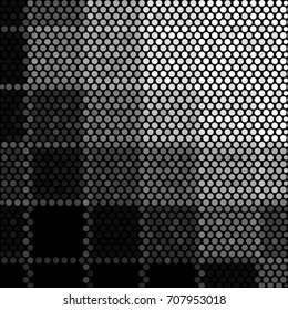 Spotted halftone grunge vector line background. Abstract illustration background. Grunge grid polka dot background pattern
