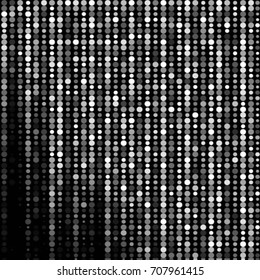 Spotted halftone grunge vector line background. Abstract illustration background. Grunge grid polka dot background pattern
