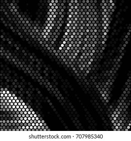 Spotted halftone grunge vector line background. Abstract illustration background. Grunge grid polka dot background pattern
