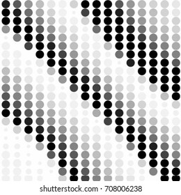 Spotted halftone grunge vector line background. Abstract illustration background. Grunge grid polka dot background pattern

