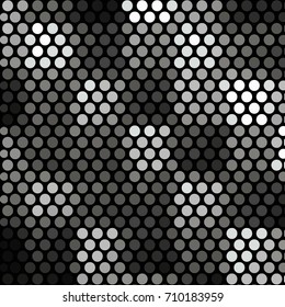 Spotted halftone grunge vector line background. Abstract illustration background. Grunge grid polka dot background pattern
