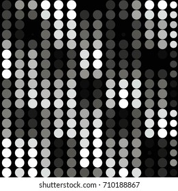 Spotted halftone grunge vector line background. Abstract illustration background. Grunge grid polka dot background pattern
