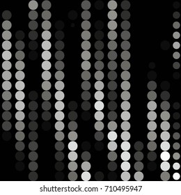 Spotted halftone grunge vector line background. Abstract illustration background. Grunge grid polka dot background pattern
