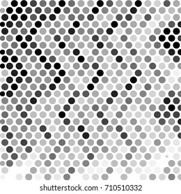 Spotted halftone grunge vector line background. Abstract illustration background. Grunge grid polka dot background pattern
