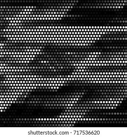Spotted halftone grunge vector line background. Abstract illustration background. Grunge grid polka dot background pattern
