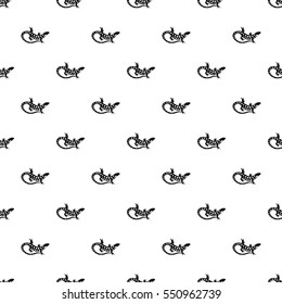 Spotted lizard pattern. Simple illustration of spotted lizard vector pattern for web