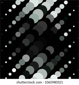 Spotted monochrome vector background. Abstract halftone illustration pattern. Vintage texture
