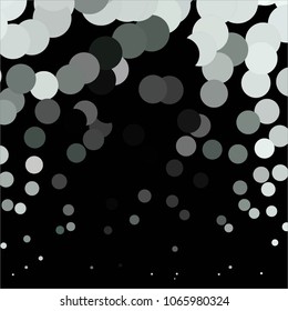 Spotted monochrome vector background. Abstract halftone illustration pattern. Vintage texture
