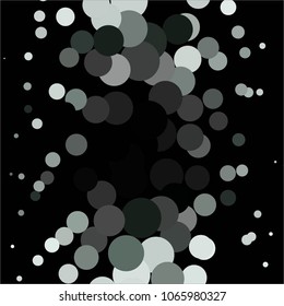 Spotted monochrome vector background. Abstract halftone illustration pattern. Vintage texture
