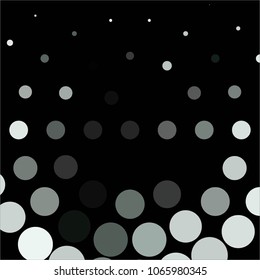 Spotted monochrome vector background. Abstract halftone illustration pattern. Vintage texture
