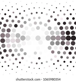 Spotted monochrome vector background. Abstract halftone illustration pattern. Vintage texture
