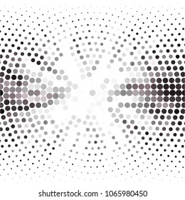 Spotted monochrome vector background. Abstract halftone illustration pattern. Vintage texture
