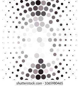 Spotted monochrome vector background. Abstract halftone illustration pattern. Vintage texture
