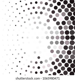 Spotted monochrome vector background. Abstract halftone illustration pattern. Vintage texture
