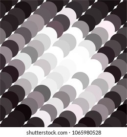 Spotted monochrome vector background. Abstract halftone illustration pattern. Vintage texture
