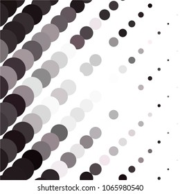 Spotted monochrome vector background. Abstract halftone illustration pattern. Vintage texture
