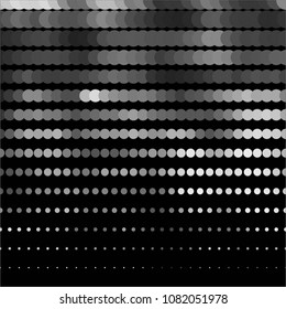Spotted monochrome vector background. Abstract halftone illustration pattern. Vintage texture
