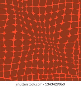 Spotted ornament. Seamless abstract background. Skin texture. Spots of different sizes. Vector graphics