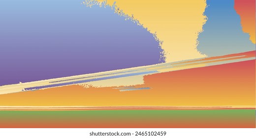 Spotted pattern for backgrounds. Colorful torn spots. Vector drawing