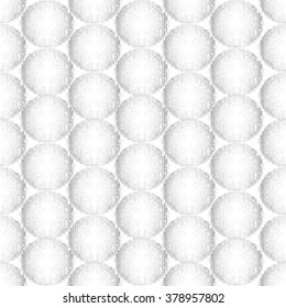 Spotted seamless abstract halftone vector illustration background. Geometric round ring polka dot pattern