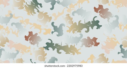 Spotted seamless background. Spots seamless texture. Vector graphics