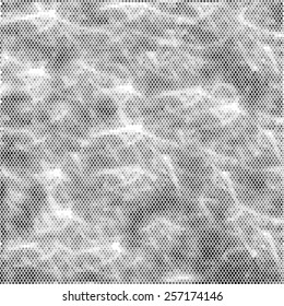 Spotted seamless grunge abstract vector line background halftone effect. Polka dot illustration