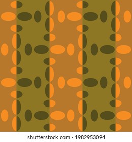 Spotted seamless pattern for textiles, web, advertising, prints and any design projects. Retro rounded shapes will decorate any surface or thing and make it attractive.