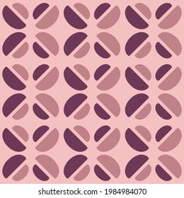 Spotted seamless pattern for textiles, web, advertising, prints and any design projects. Retro rounded shapes will decorate any surface or thing and make it attractive.