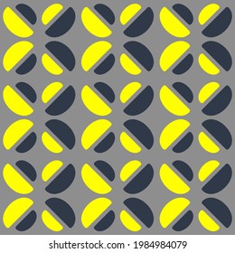 Spotted seamless pattern for textiles, web, advertising, prints and any design projects. Retro rounded shapes will decorate any surface or thing and make it attractive.