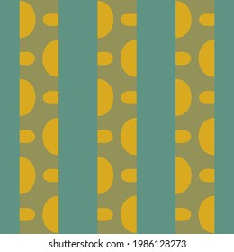 Spotted seamless pattern for textiles, web, advertising, prints and any design projects. Retro rounded shapes will decorate any surface or thing and make it attractive.