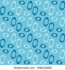 Spotted seamless pattern for textiles, web, advertising, prints and any design projects. Retro rounded shapes will decorate any surface or thing and make it attractive.