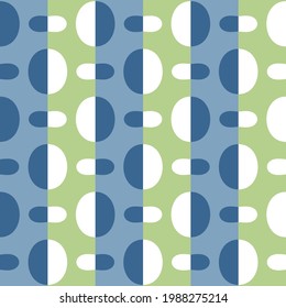 Spotted seamless pattern for textiles, web, advertising, prints and any design projects. Retro rounded shapes will decorate any surface or thing and make it attractive.