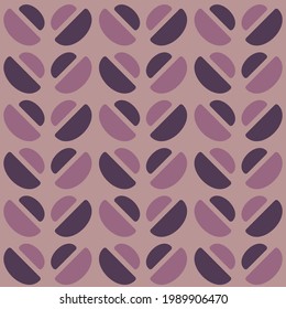 Spotted seamless pattern for textiles, web, advertising, prints and any design projects. Retro rounded shapes will decorate any surface or thing and make it attractive.