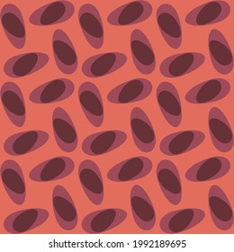 Spotted seamless pattern for textiles, web, advertising, prints and any design projects. Retro rounded shapes will decorate any surface or thing and make it attractive.