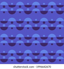 Spotted seamless pattern for textiles, web, advertising, prints and any design projects. Retro rounded shapes will decorate any surface or thing and make it attractive.