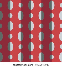 Spotted seamless pattern for textiles, web, advertising, prints and any design projects. Retro rounded shapes will decorate any surface or thing and make it attractive.