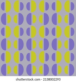 Spotted seamless pattern for textiles, web, advertising, prints and any design projects. Retro rounded shapes will decorate any surface or thing and make it attractive.