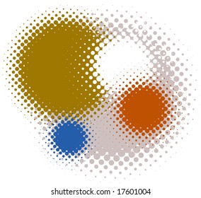 Plano de fundo do vetor apontado