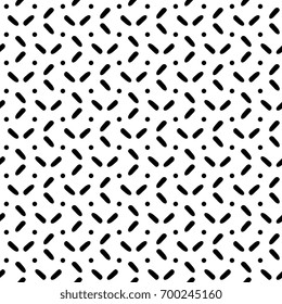 Spotty background simple geometric all over design. Print block for doily lace paper, cake bedding, fabric cloth, interior textile. Graphic style black and white template. Simple pebble stone texture.