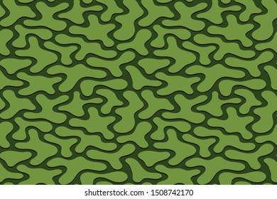 Spotty liquid vector seamless background.