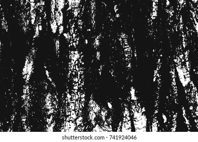 Spotty surface. White and black background.