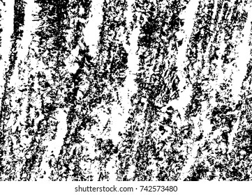 Spotty surface. White, black background.