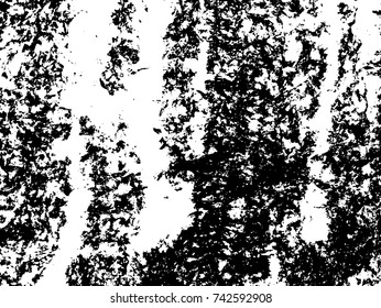 Spotty surface. White, black background.