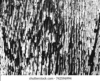 Spotty surface. White, black background.