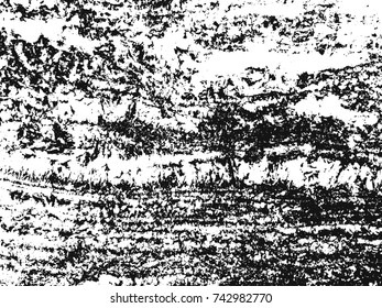 Spotty surface. White, black background.