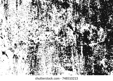 Spotty surface. White and black background.