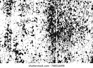 Spotty surface. White and black background.