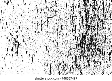 Spotty surface. White and black background.